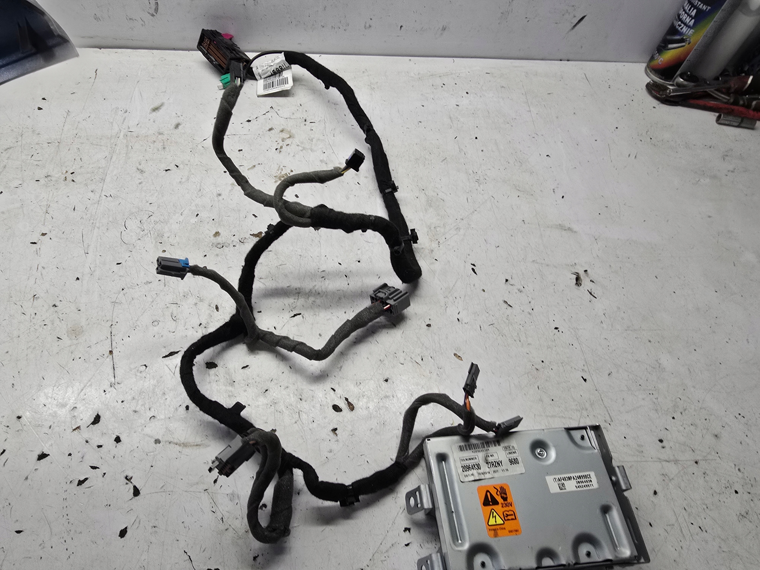 OPEL INSIGINA A LIFT control unit PRADU adapter 230 Z bundle 20964830 EU