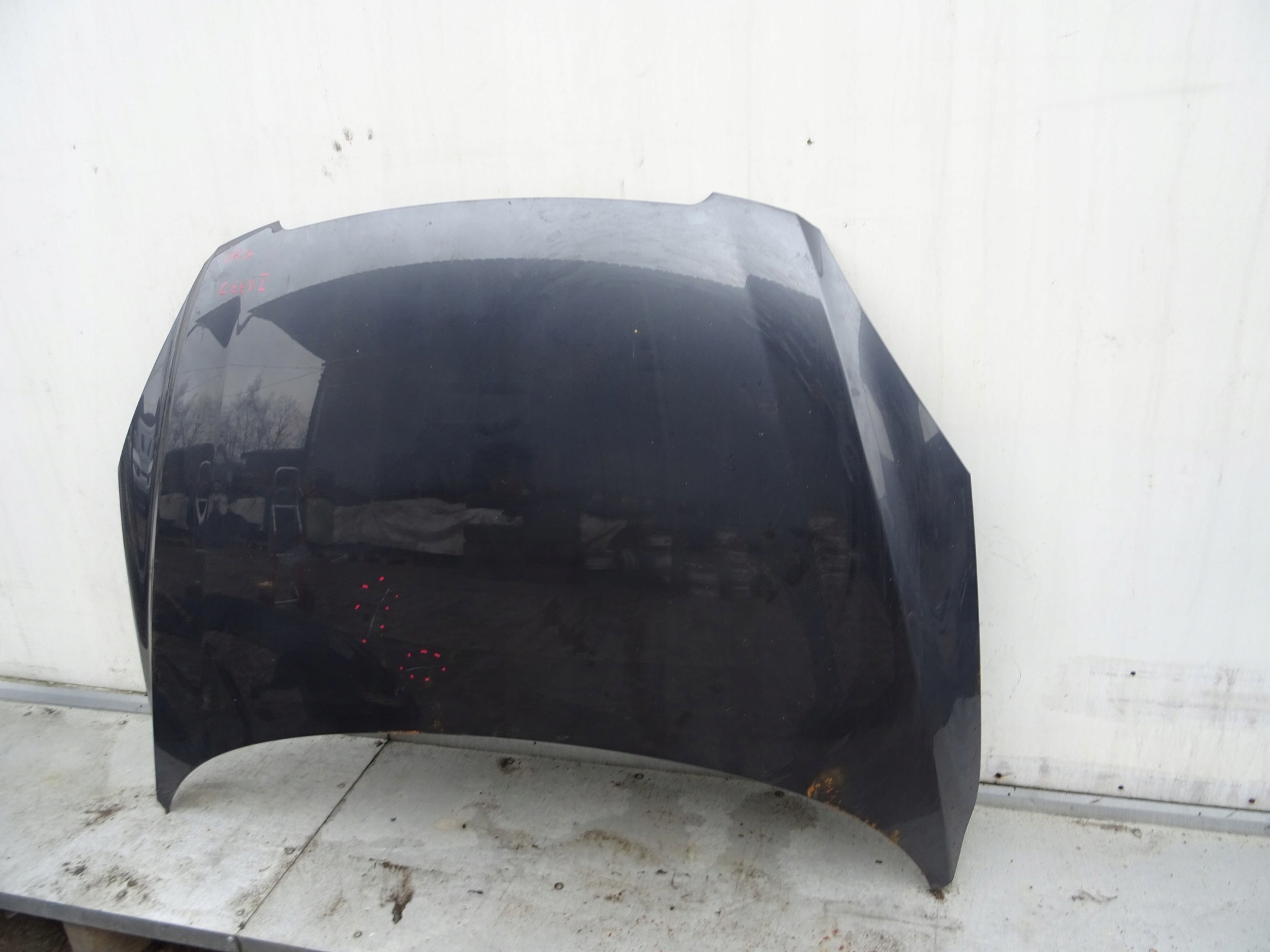 KIA CEED and bonnet