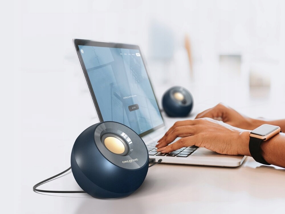 Zestaw głośników 2.0 Creative Pebble V2 16 W Cechy dodatkowe Bluetooth
