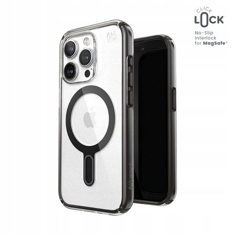 Speck Presidio Perfect-Clear ClickLock MagSafe pro iPhone 15 Pouzdro