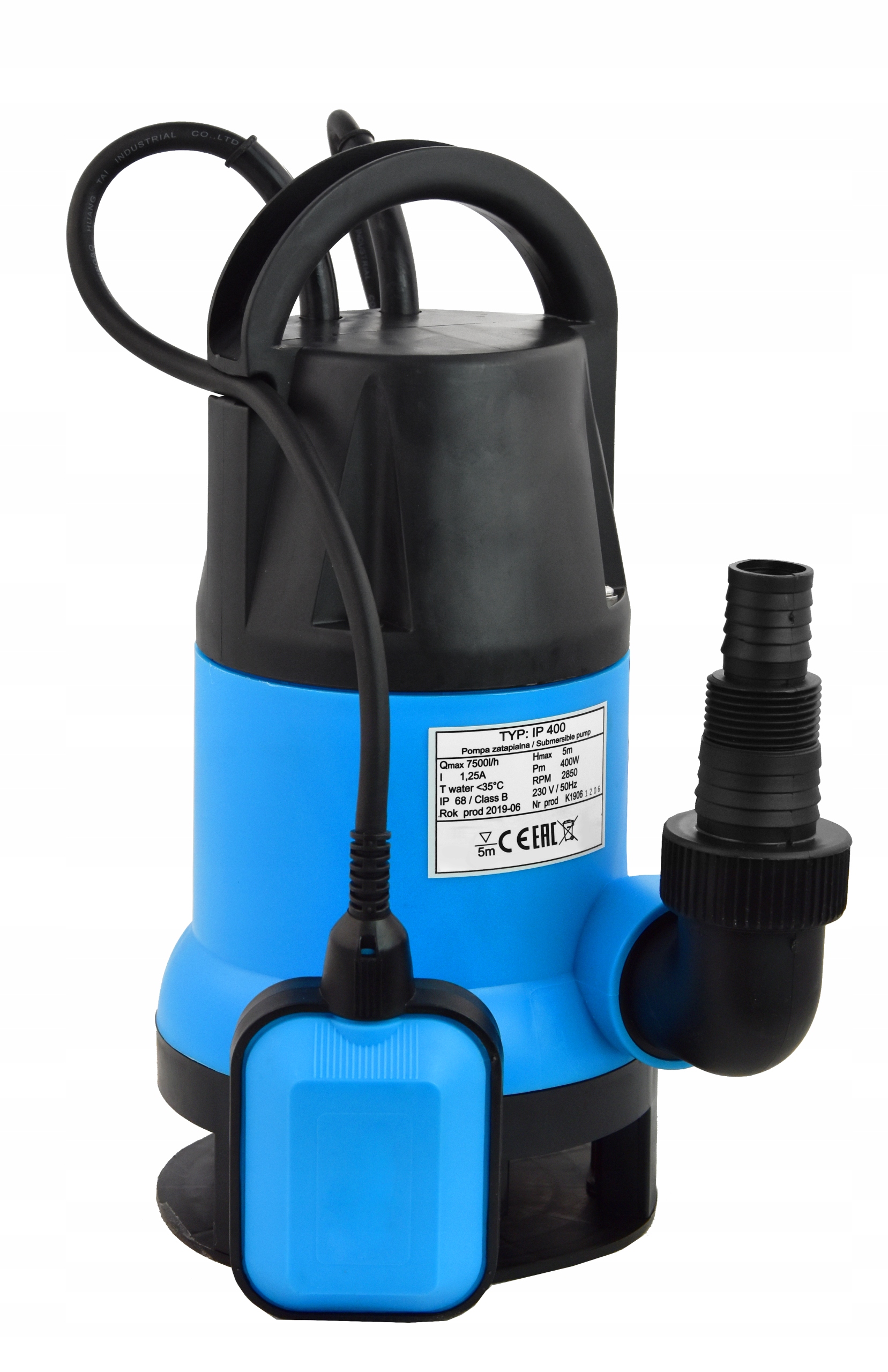 Ponorná pumpa Ibo 400 W 7500 l/h