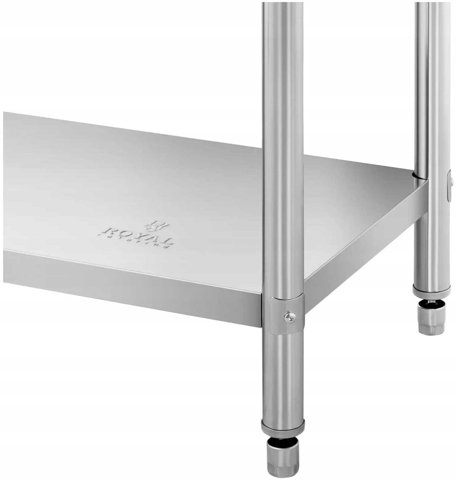 Stół roboczy nierdzewny 100x60 ROYAL CATERING RCAT-100/60-SPS3SH 10012680
