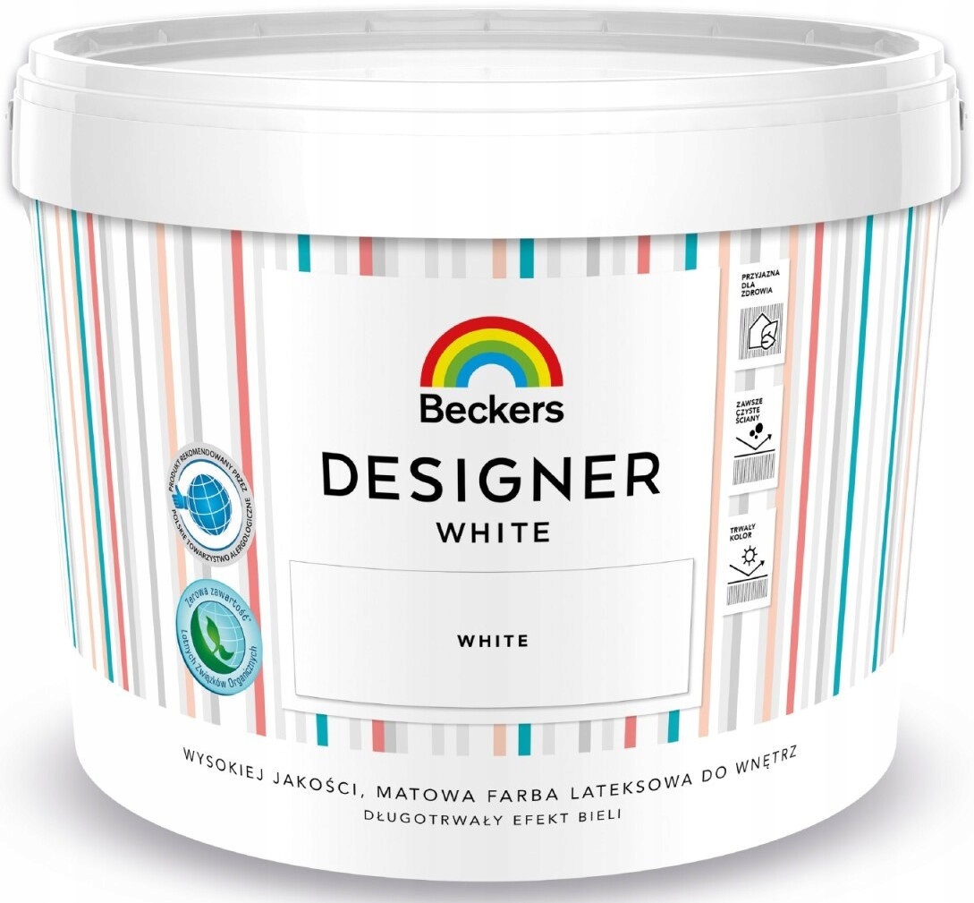 

Beckers Designer White Farba Biała Late 10L