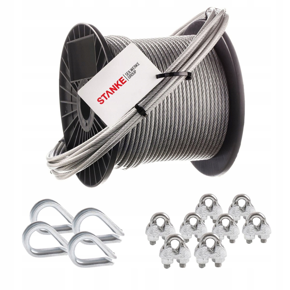 Zestaw do montowania lamp zewnętrznych DIY 10m