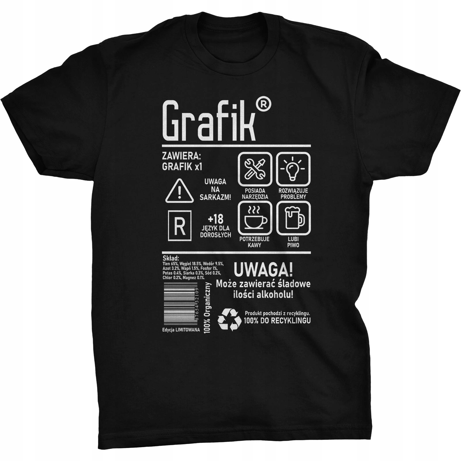 

Grafik Etykieta Koszulka Dla Grafika