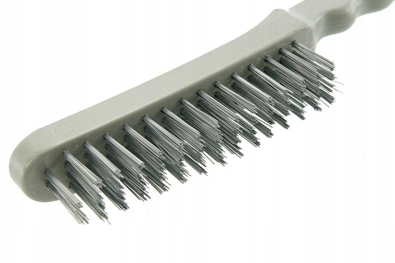 Szczotka druciana Yato YT-6354, 4-rzędowa, stalowa, plastikowa rączka
