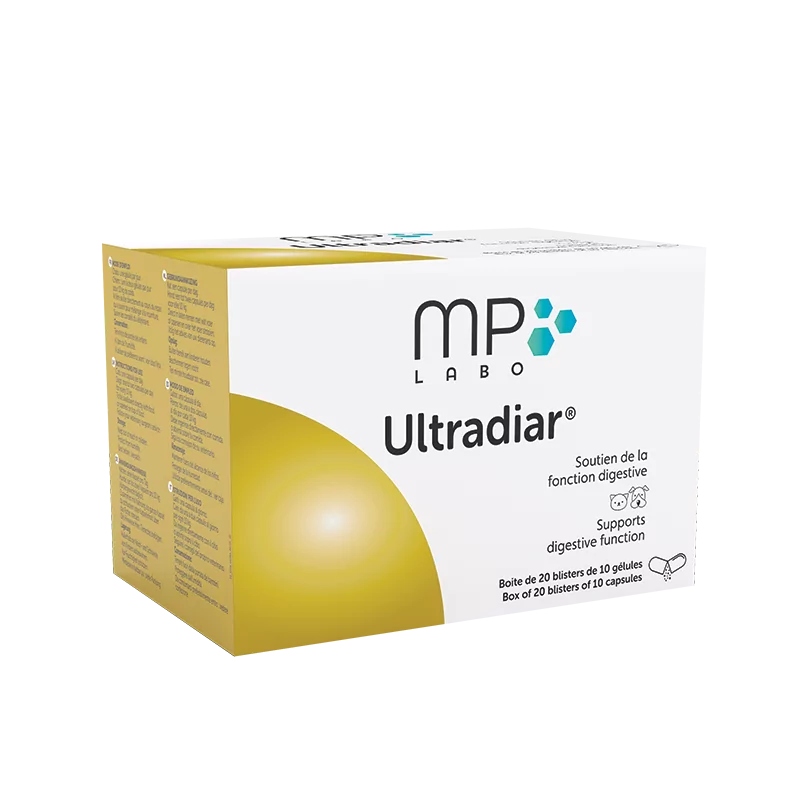 Mp Labo Ultradiar- 200kap., na wzdęcia, niestrawność u psa, u kota