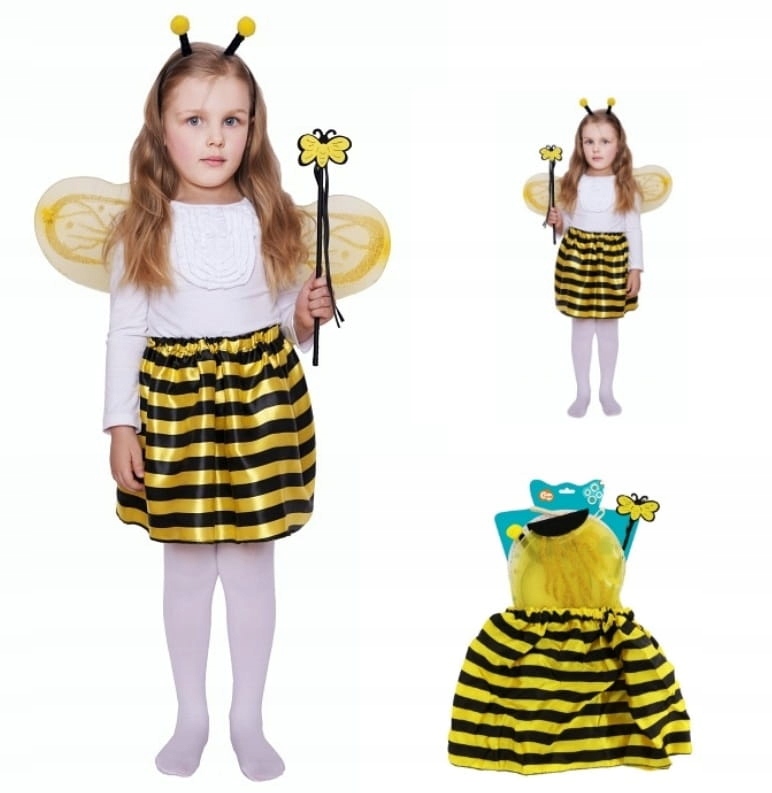 

Strój kostium Pszczółka skrzydła czułki 90-120 cm