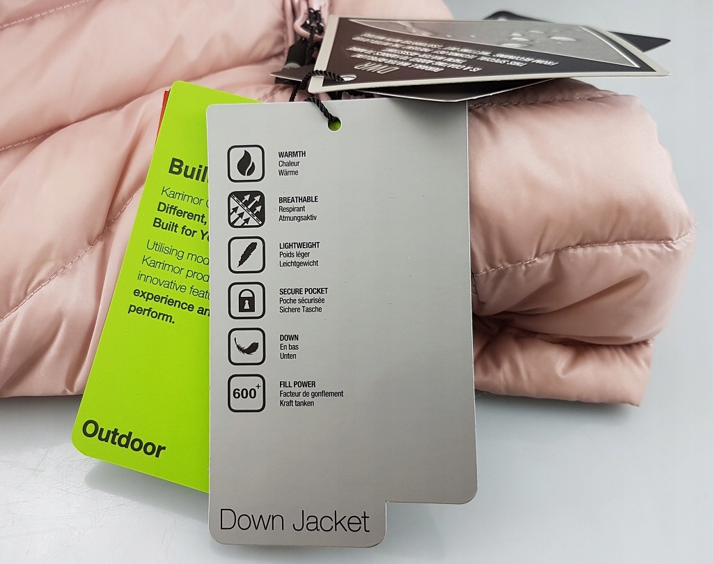 KARRIMOR 4w1 kurtka prawdziwy KACZY PUCH roz. M Model 4w1