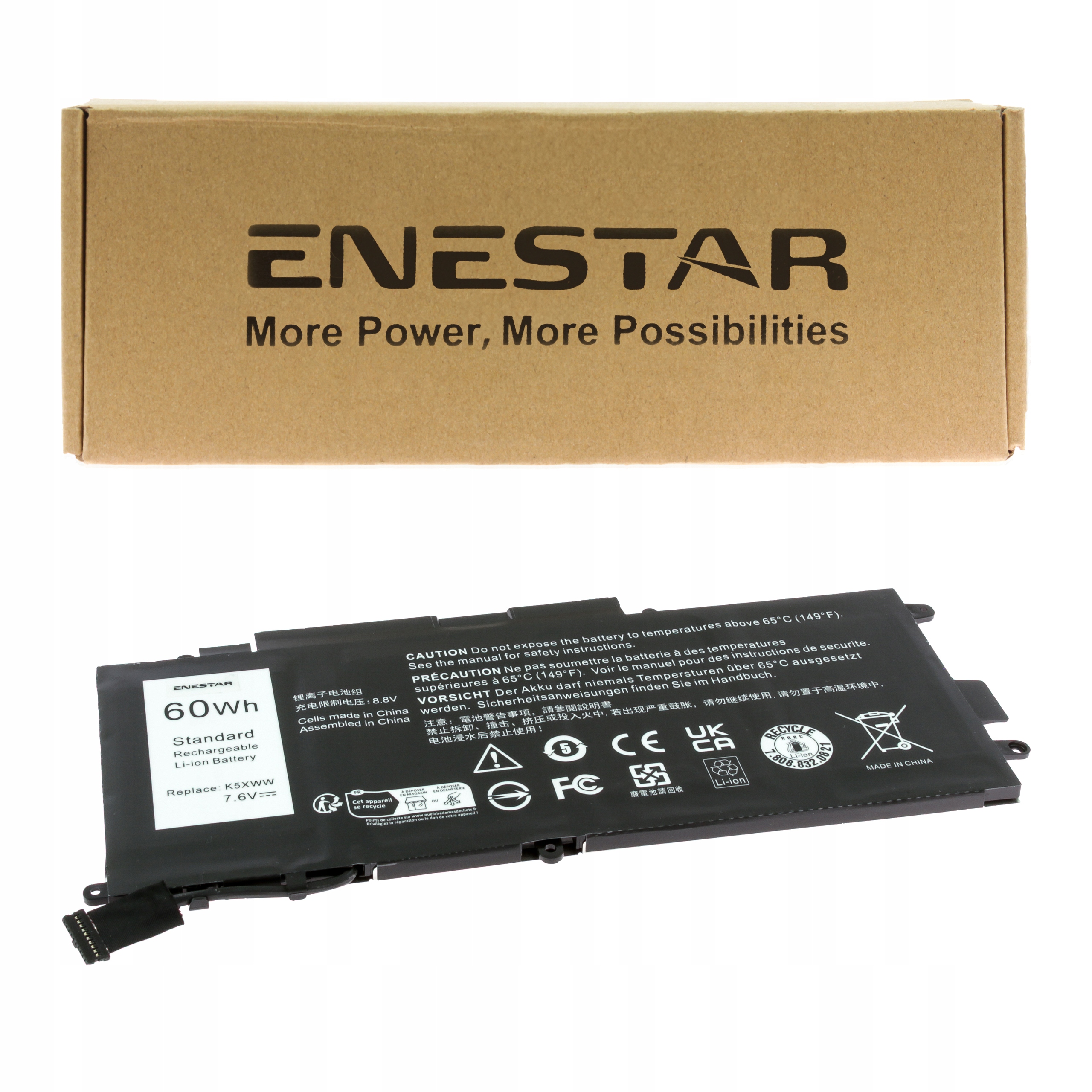 Premium bateria do Dell 71TG4 K5XWW N18GG P29S Latitude 7389 2-in-1 E5289