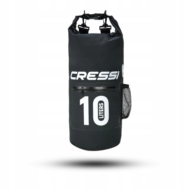 Voděodolná suchá taška s zipem Cressi Dry Zip Bag 10L Black