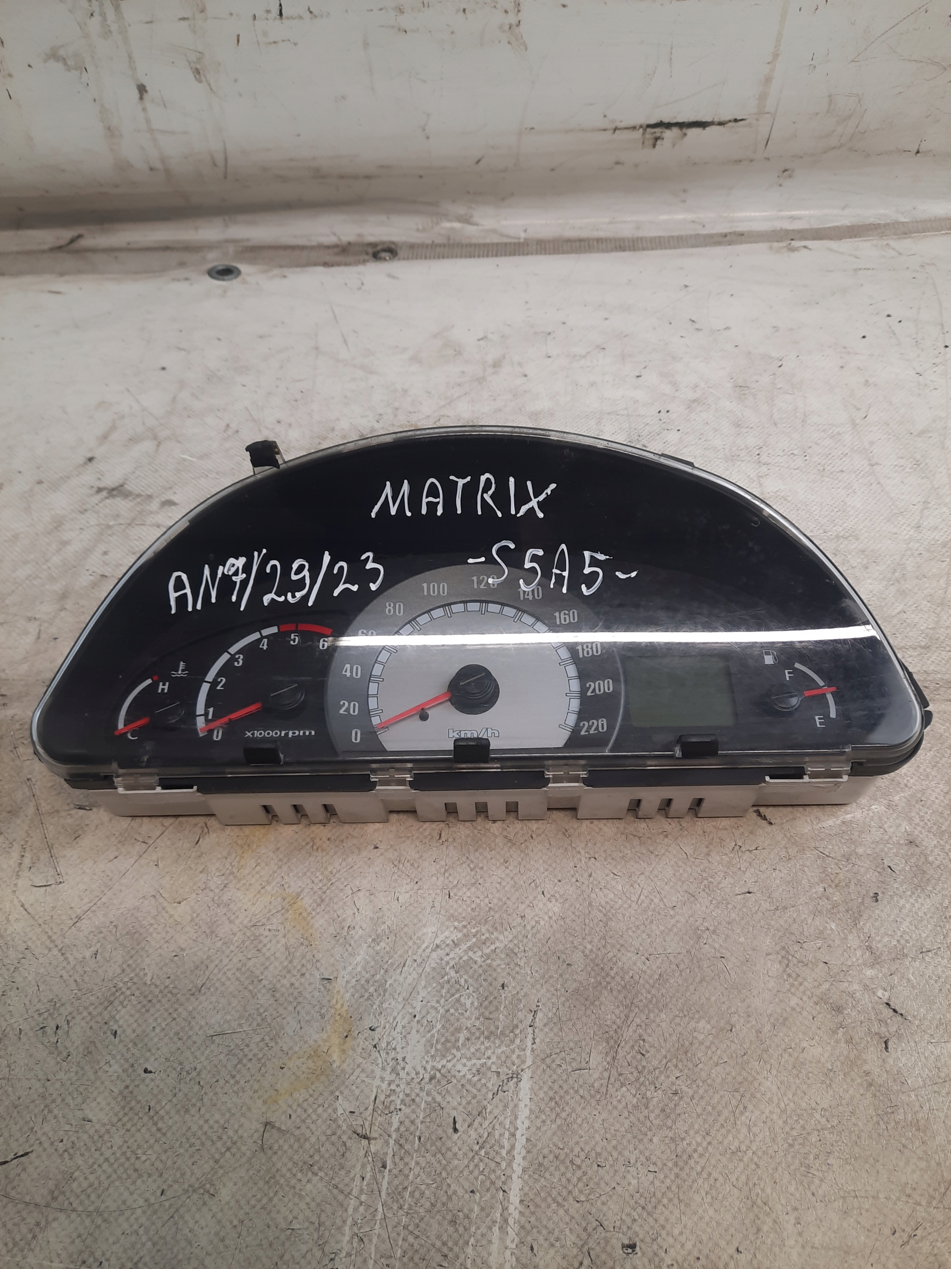 dials Hyundai Matrix 1.5 CRDI 2003-27810H