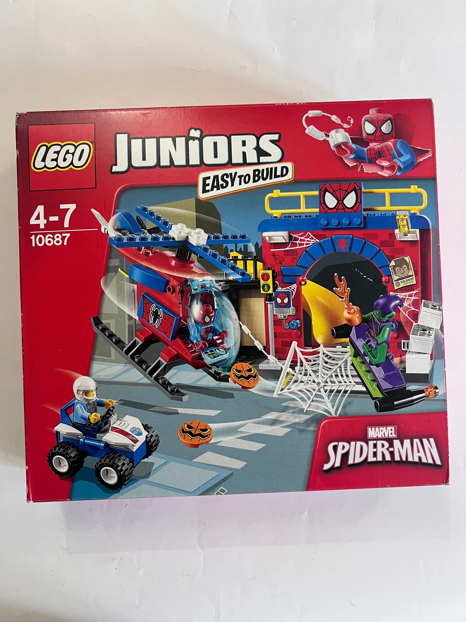 Lego 10687 Juniors Marvel Kryjówka Spider Mana Unikat z 2015