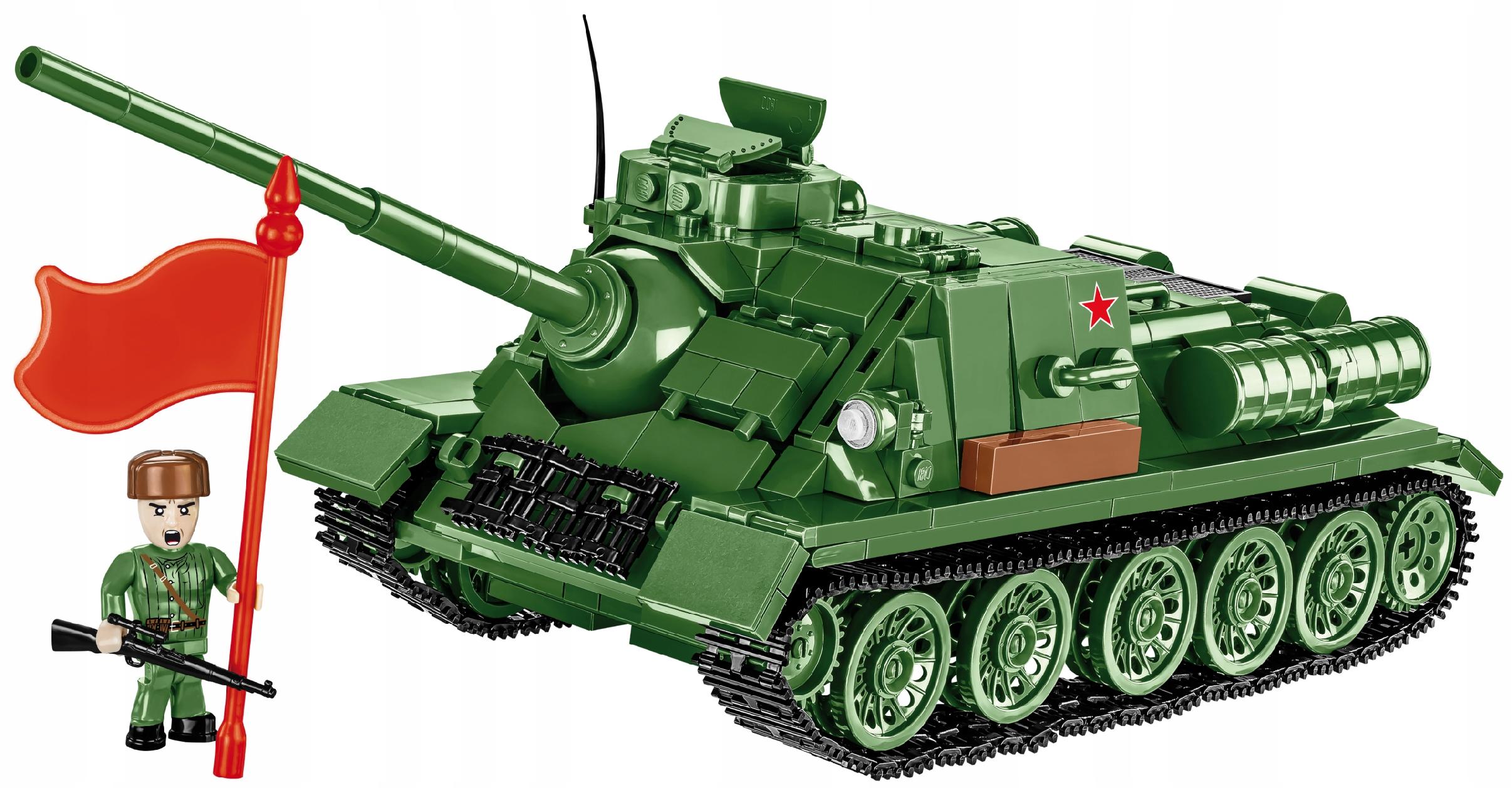 COBI 2541 RADZIECKIE DZIAŁO SAMOBIEŻNE SU-100 100 Marka Cobi