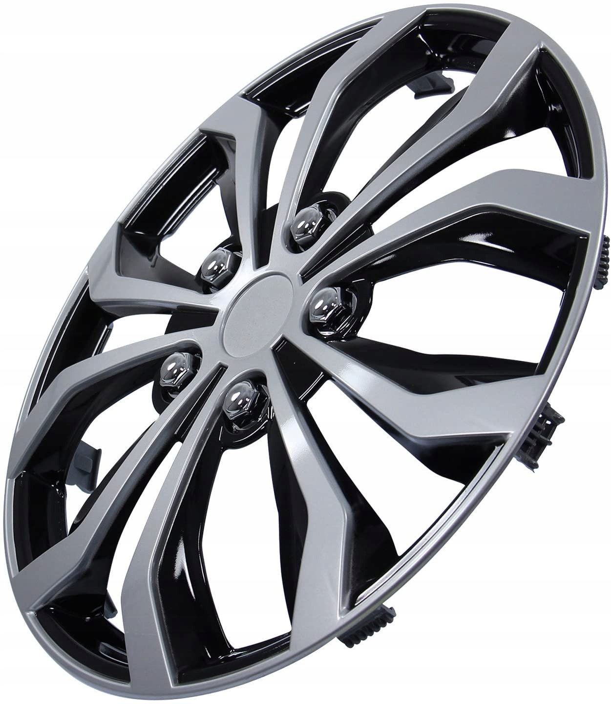 4x KOLPAKI DAYTONA 15 CZARNO SREBRNE SPORT Producent code 75568