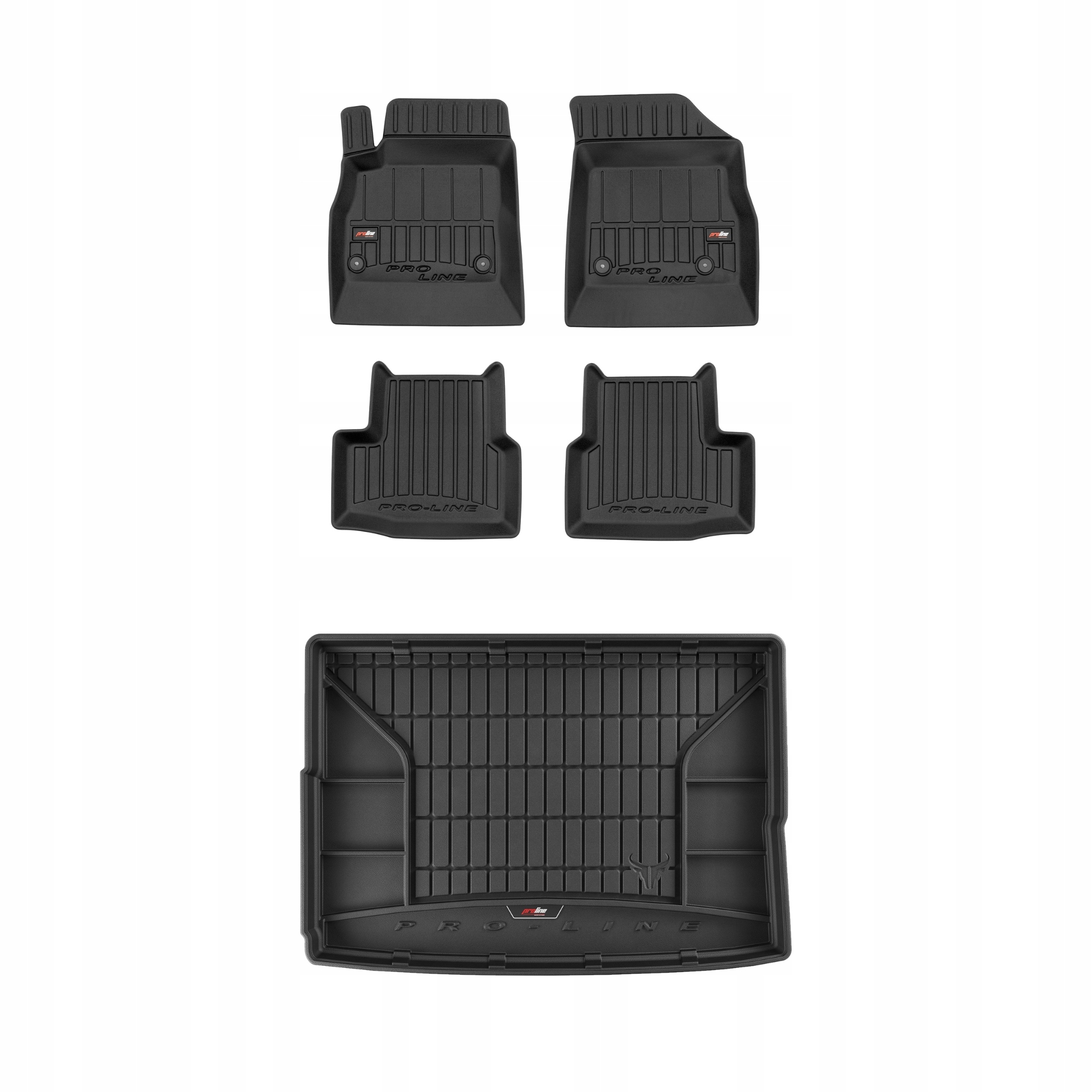 Frogum 3D sada gumových koberců a rohože s logem pro Opel Astra K