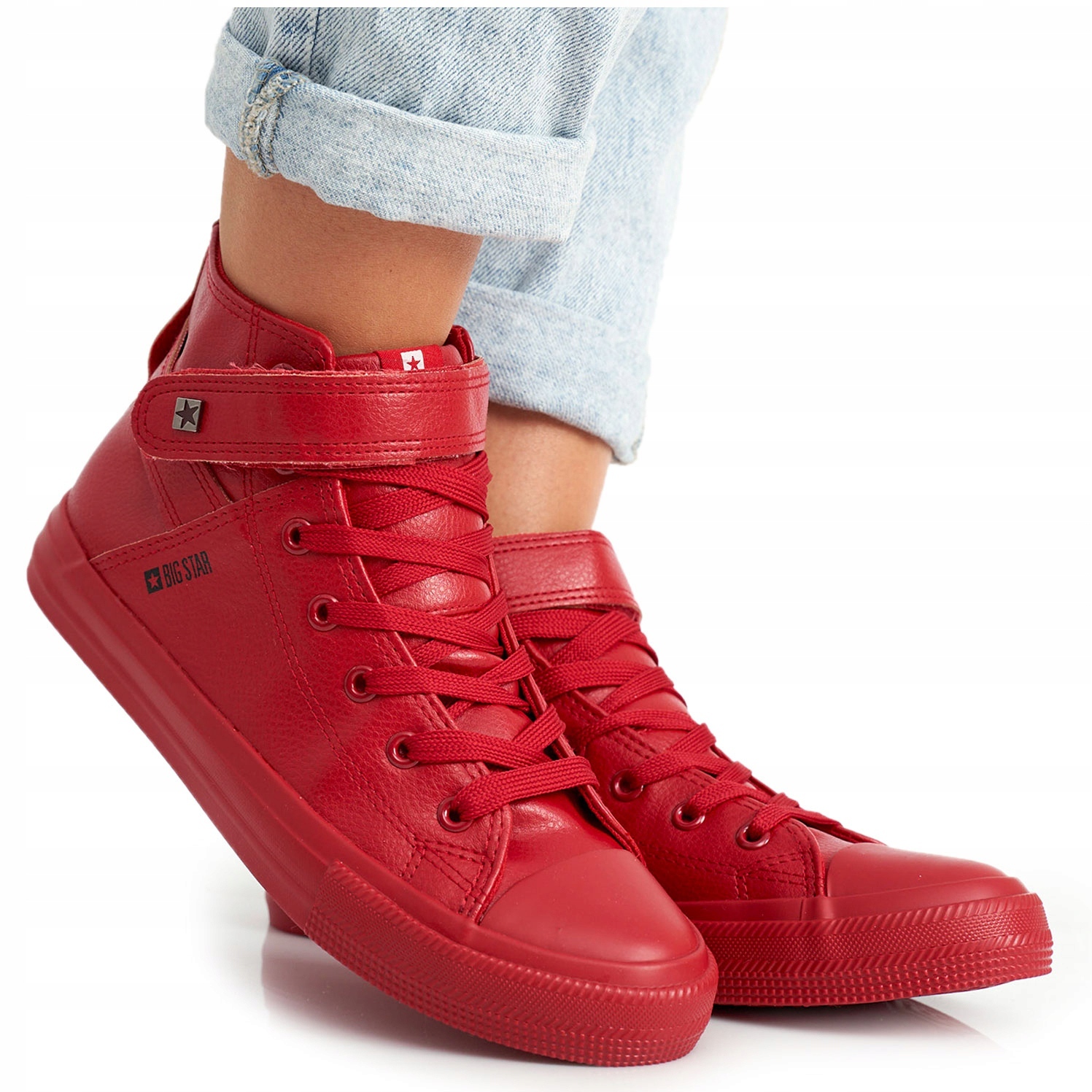 

Trampki Damskie Big Star Czerwone V274529 r.37