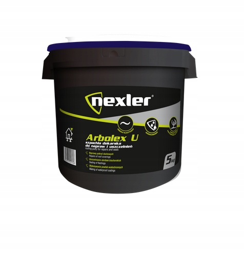Nexler Arbolex U Szpachla dekarska do napraw i uszczelnień 5kg