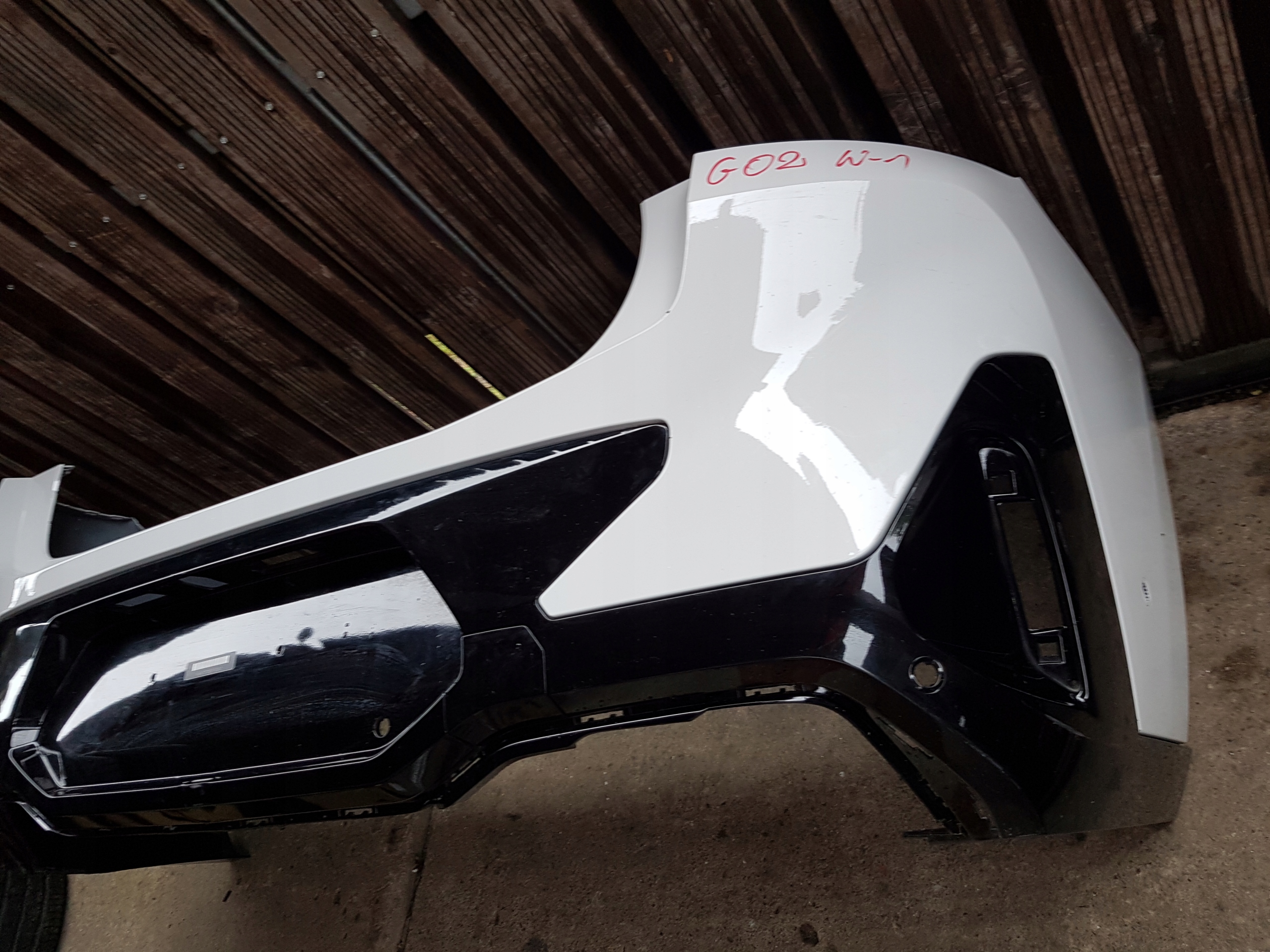 bumper rear BMW X4 G02 LCI m-packet