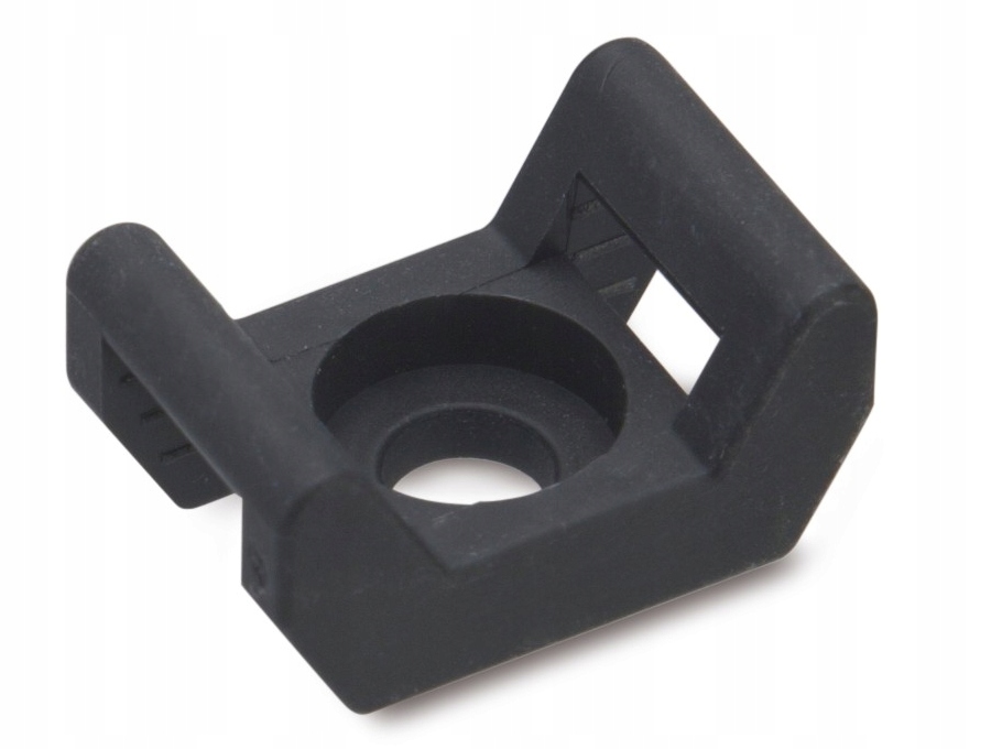 Podstawka uchwyt do opasek o szerokości do 9 mm odporny na Uv 100 szt.