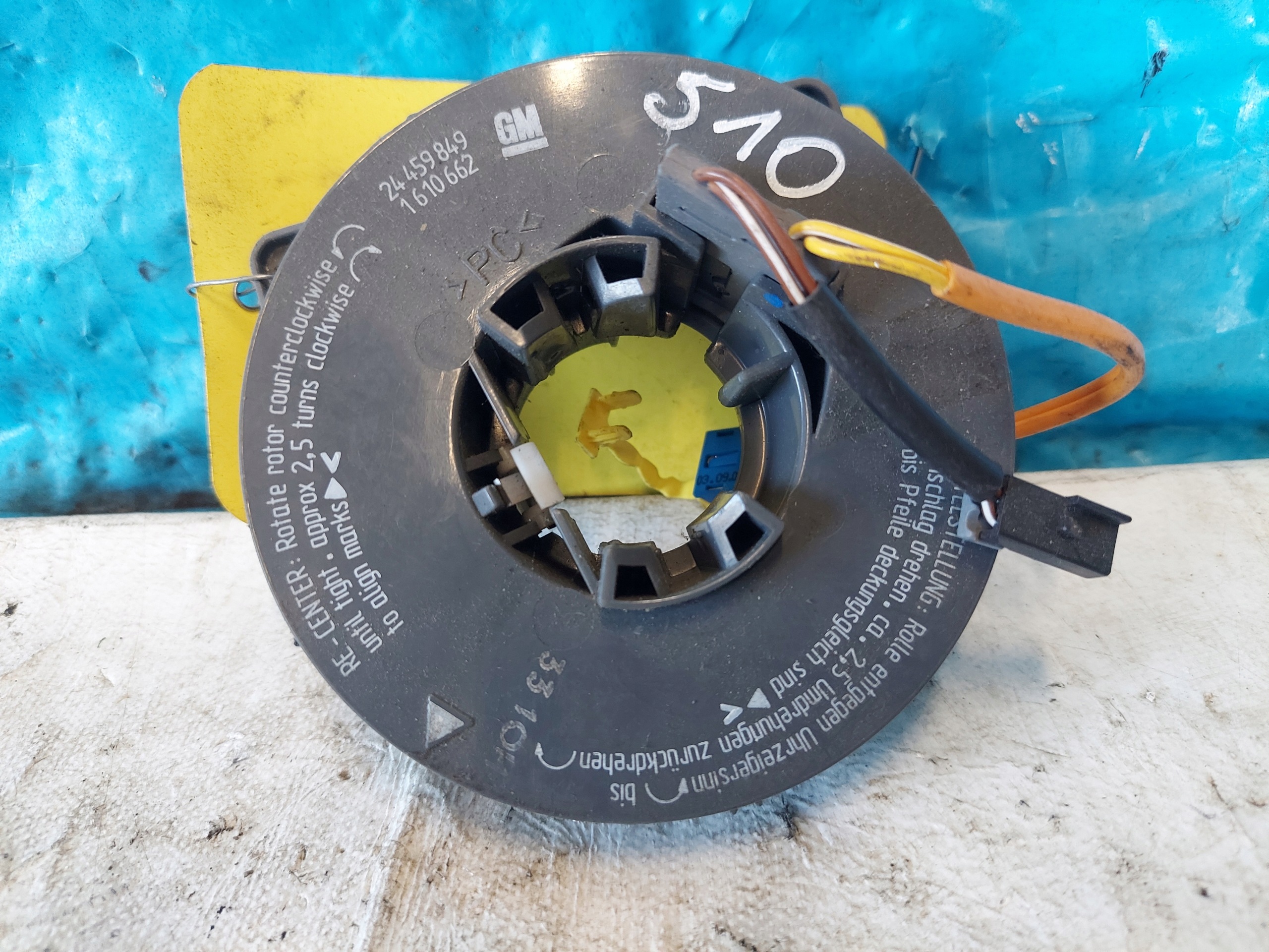 anneau airbag COMBO C 1610662
