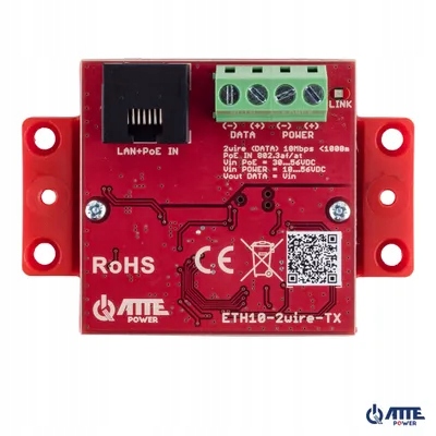 ETH10-2wire-SET Sada převodníků pro přenos Lan PoE, 2x
