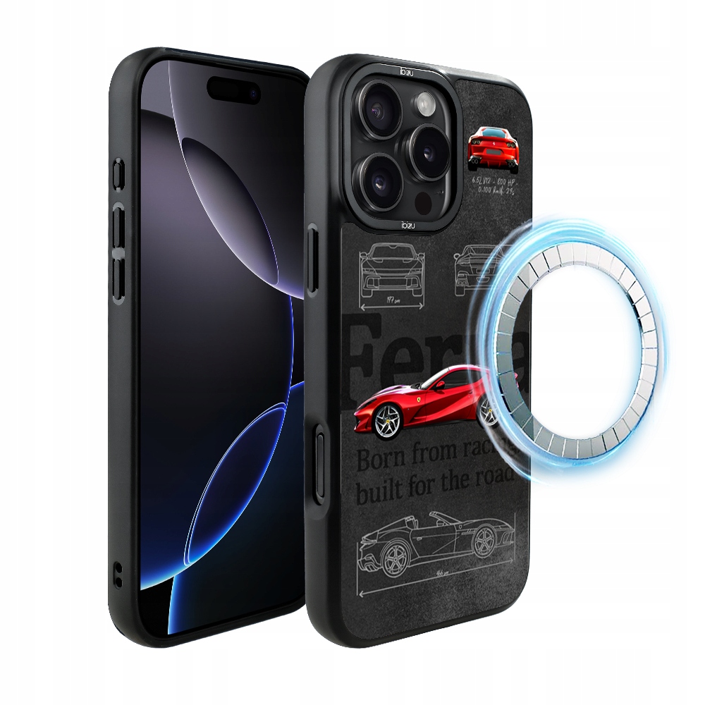 Matný Pouzdro Ibizu DropGuard s MagSafe pro iPhone 16 Pro, 812 Superfast