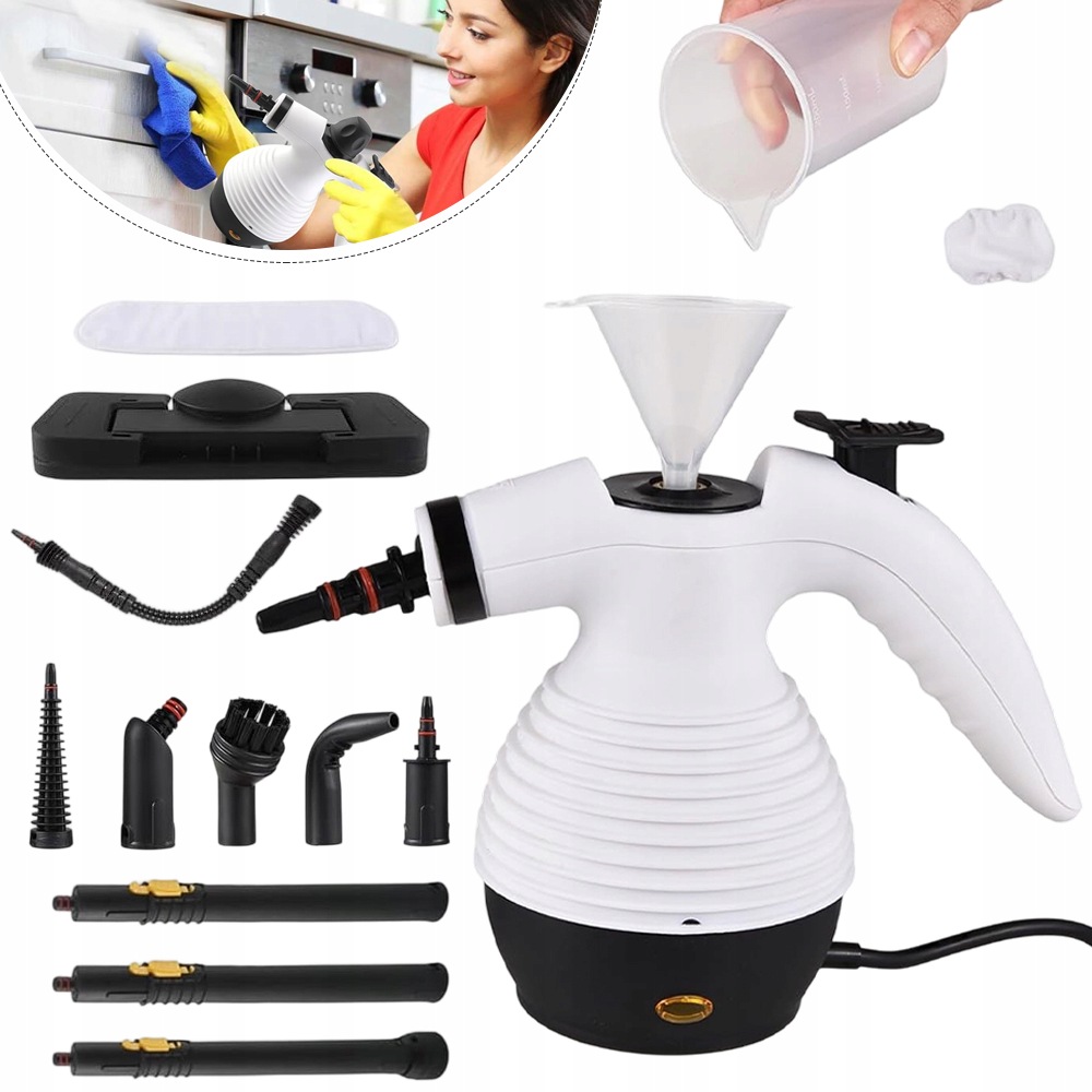 Parní Čistič Na Čištění 1050 W, Parní Mop, Parní Čistič Na Topení