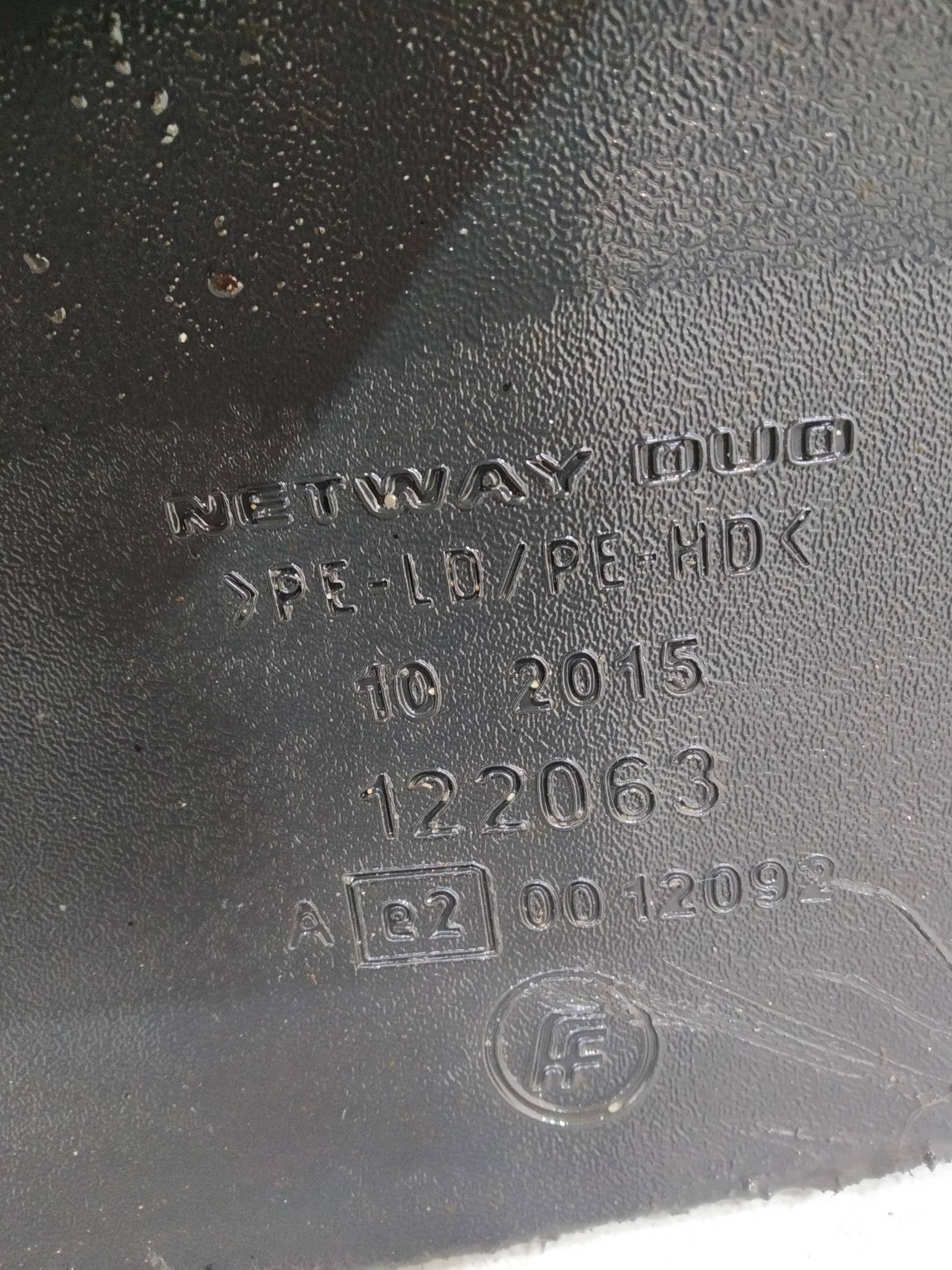 mudguard right rear part mudguard flap DAF XF (2012-2016) 106 Euro 6 440 FT