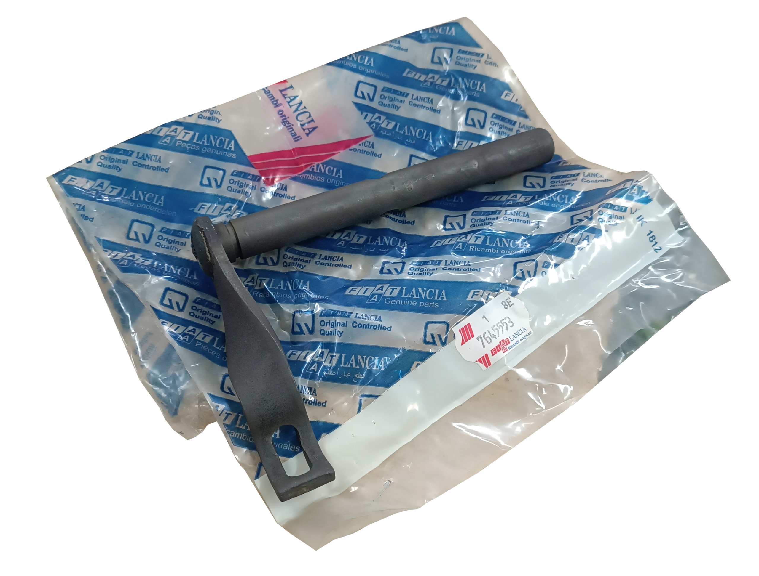 DŹWIGNIA ŁAPA WIDEŁEK SPRZĘGŁA FIAT CINQUECENTO 700 7645553 NOWY ORYGINAŁ