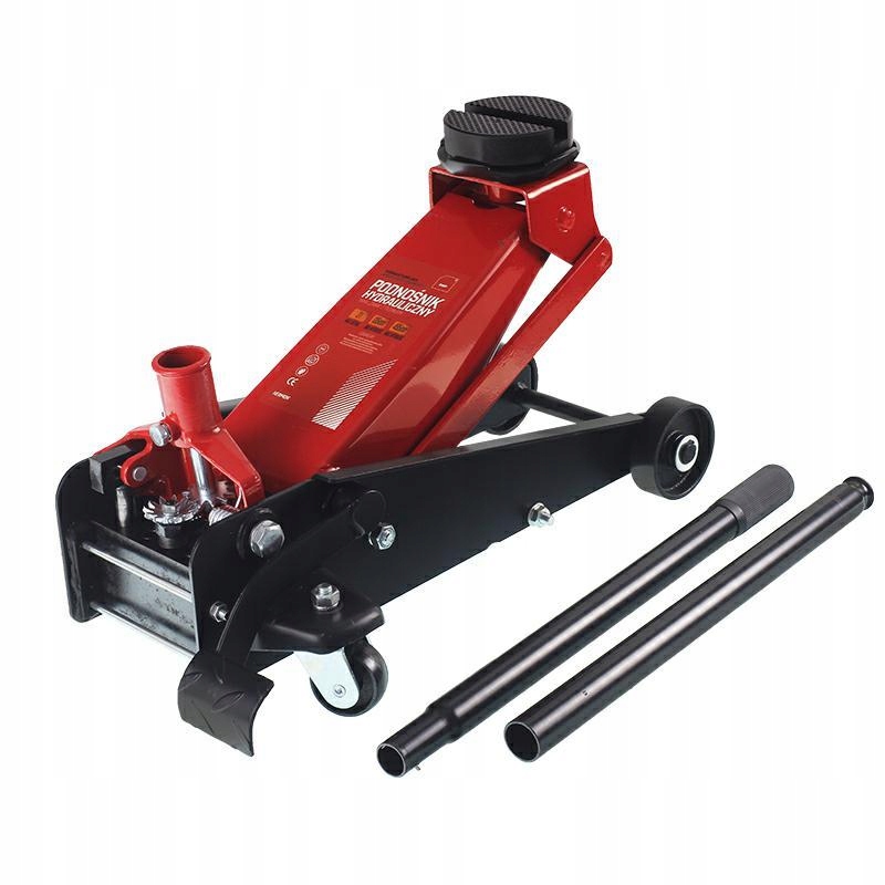 PODNOŚNIK TYPU "ŻABA" 3T, Z PEDAŁEM HMIN=135MM, HMAX=495MM, 30KG, H.R-H8350