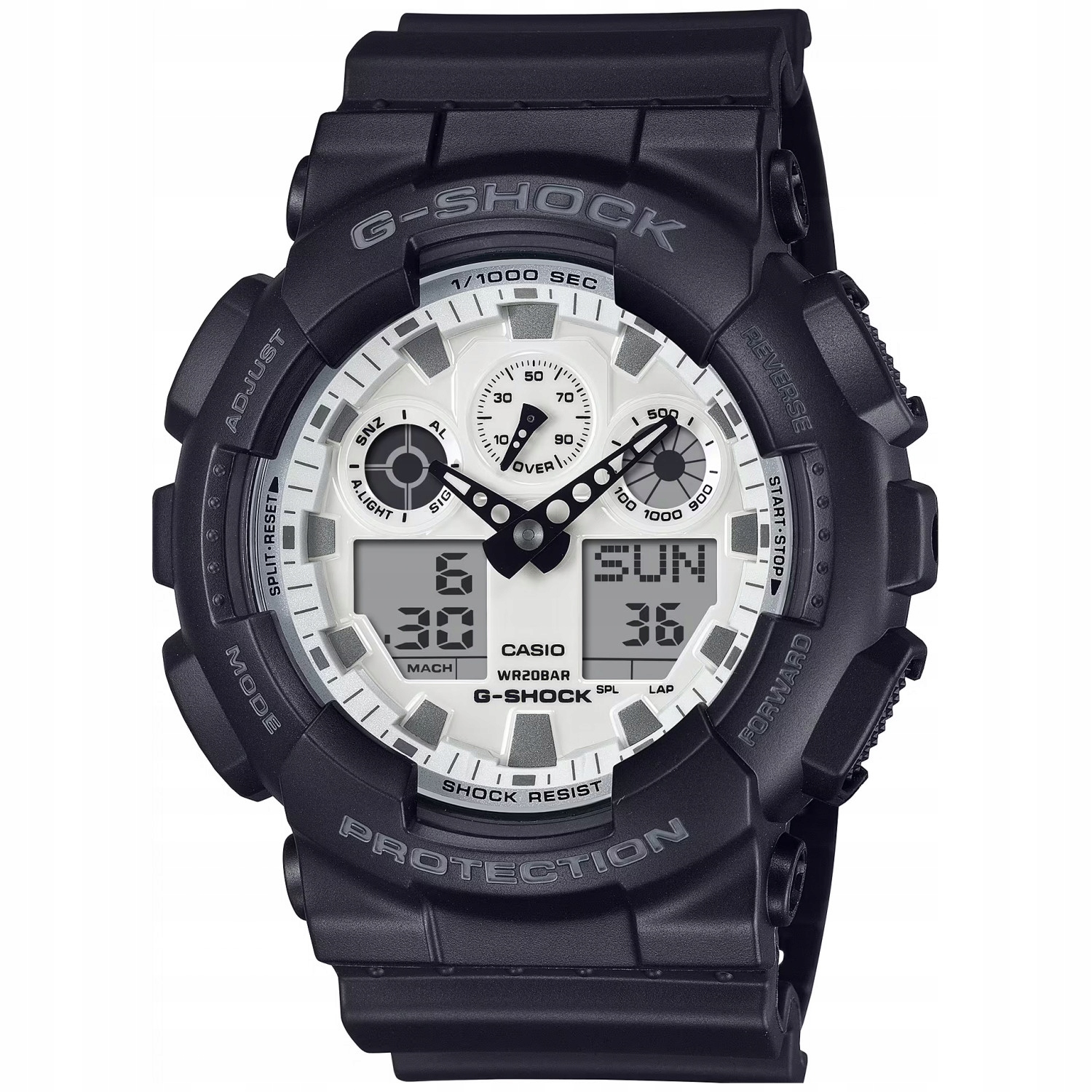 Casio G-Shock GA-100WD-1AER 200 m Černý