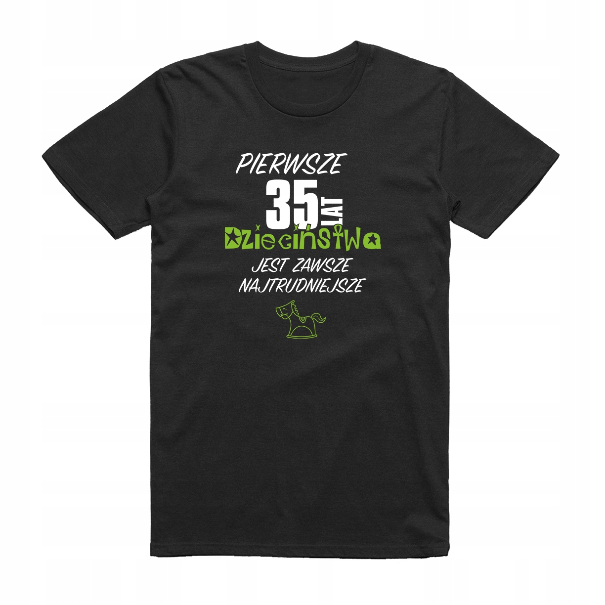

M - Koszulka T-shirt Prezent Urodziny 35 Śmieszny