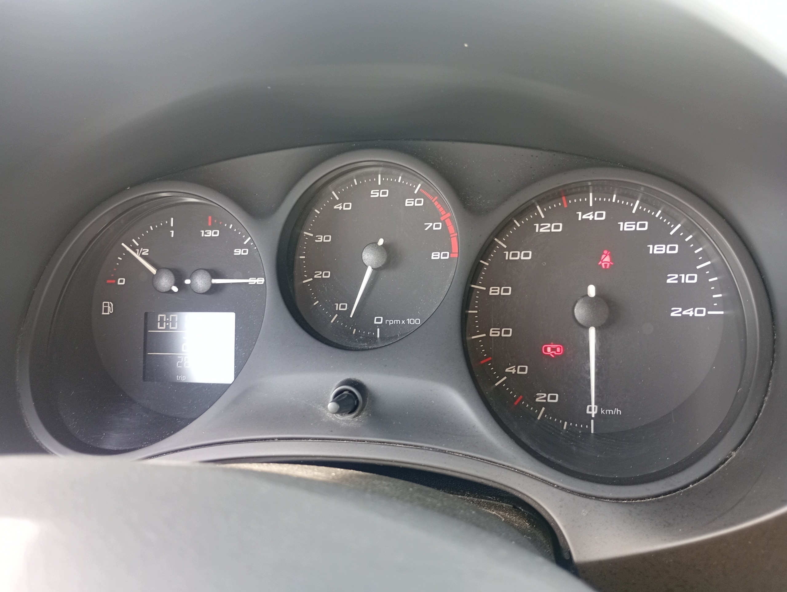 dials dials tachometer Seat Leon 2 II 05-13 1.2 TSI przebieg 281113km