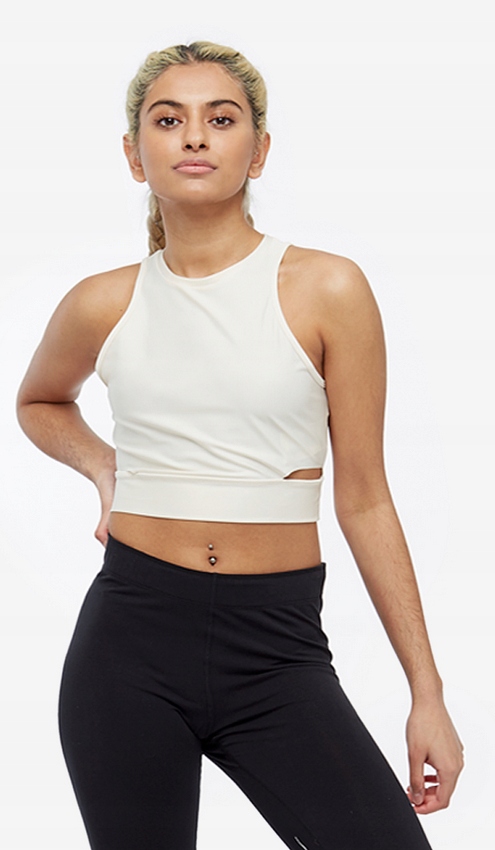 S5450 NIKE CROP TOP KOSZULKA TRENINGOWA DAMSKA XL