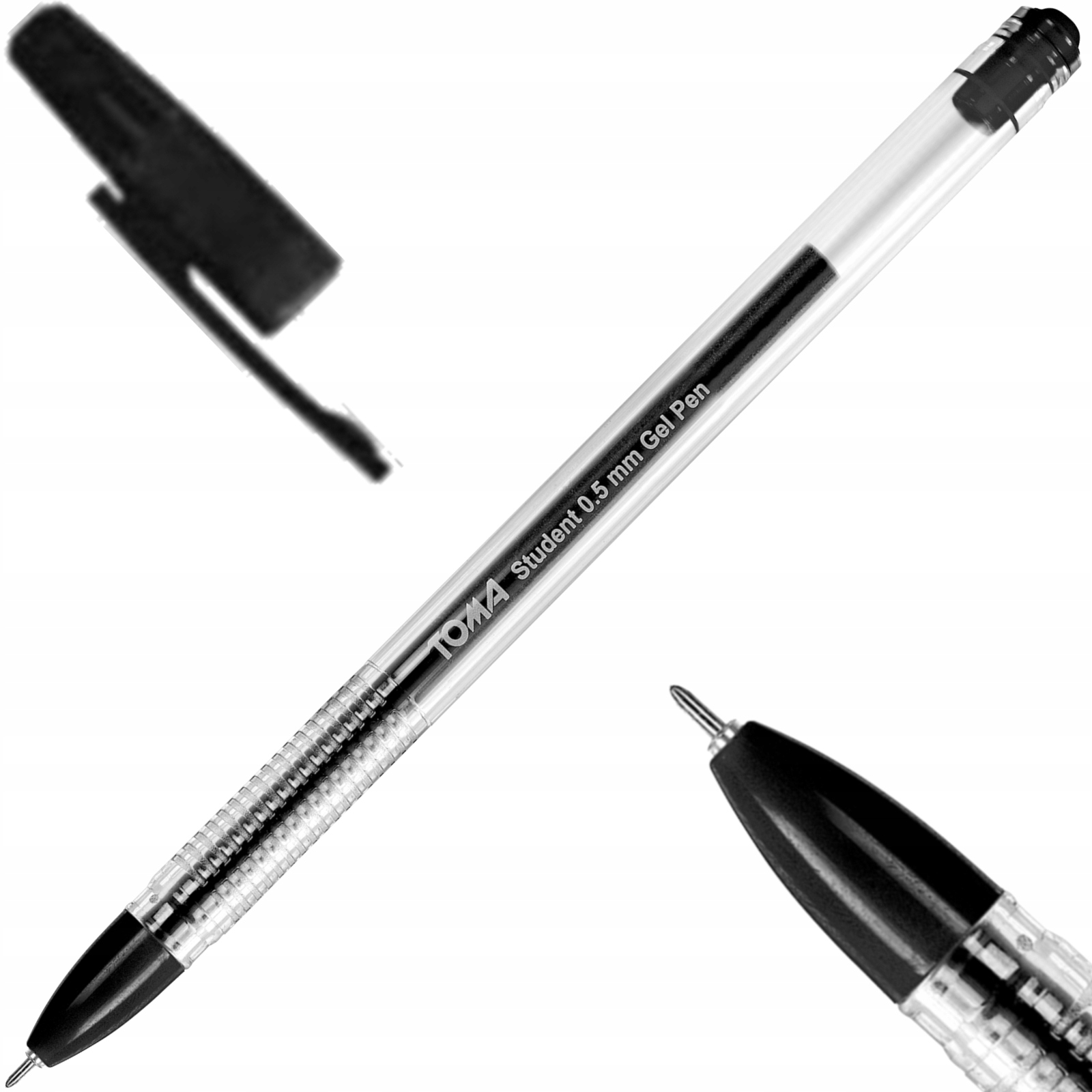 

Długopis Żelowy Toma Student TO-071 0,5mm czarny
