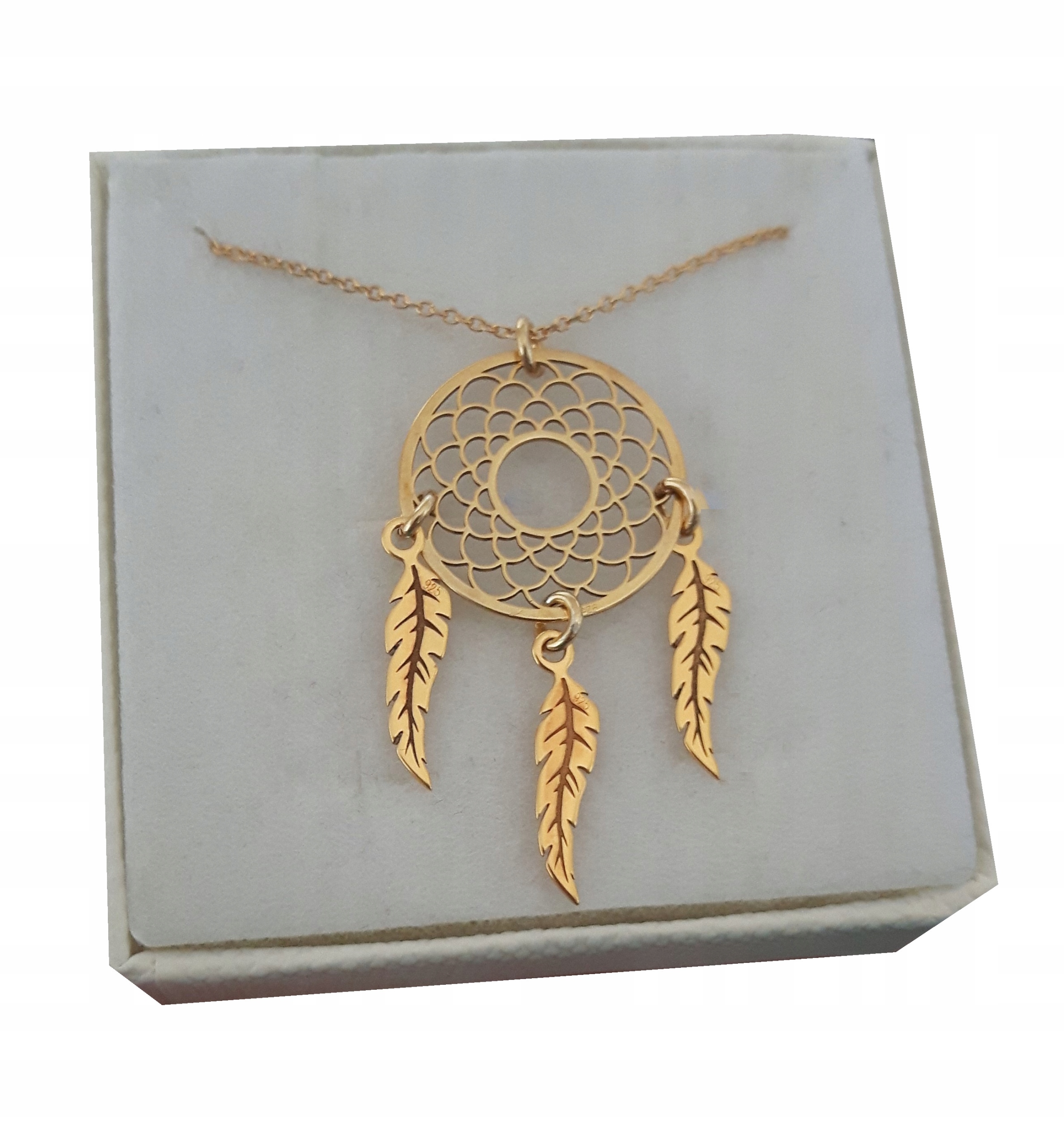 

Naszyjnik celebrytka Łapacz Snów Srebro 925 50 cm