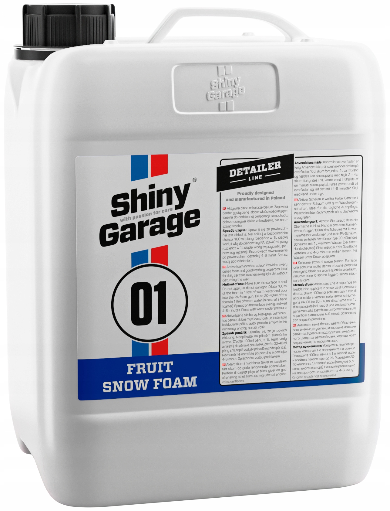 

Shiny Garage Fruit Snow Foam Aktywna Piana 5L