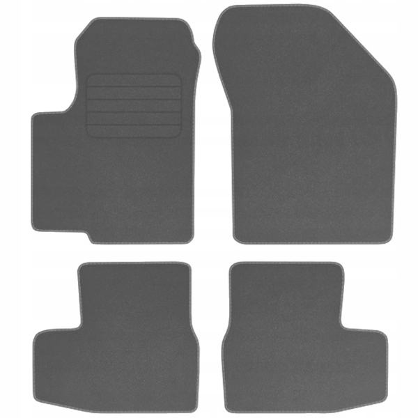 Suzuki Splash 08-14 velurové koberce Comfort Šedé