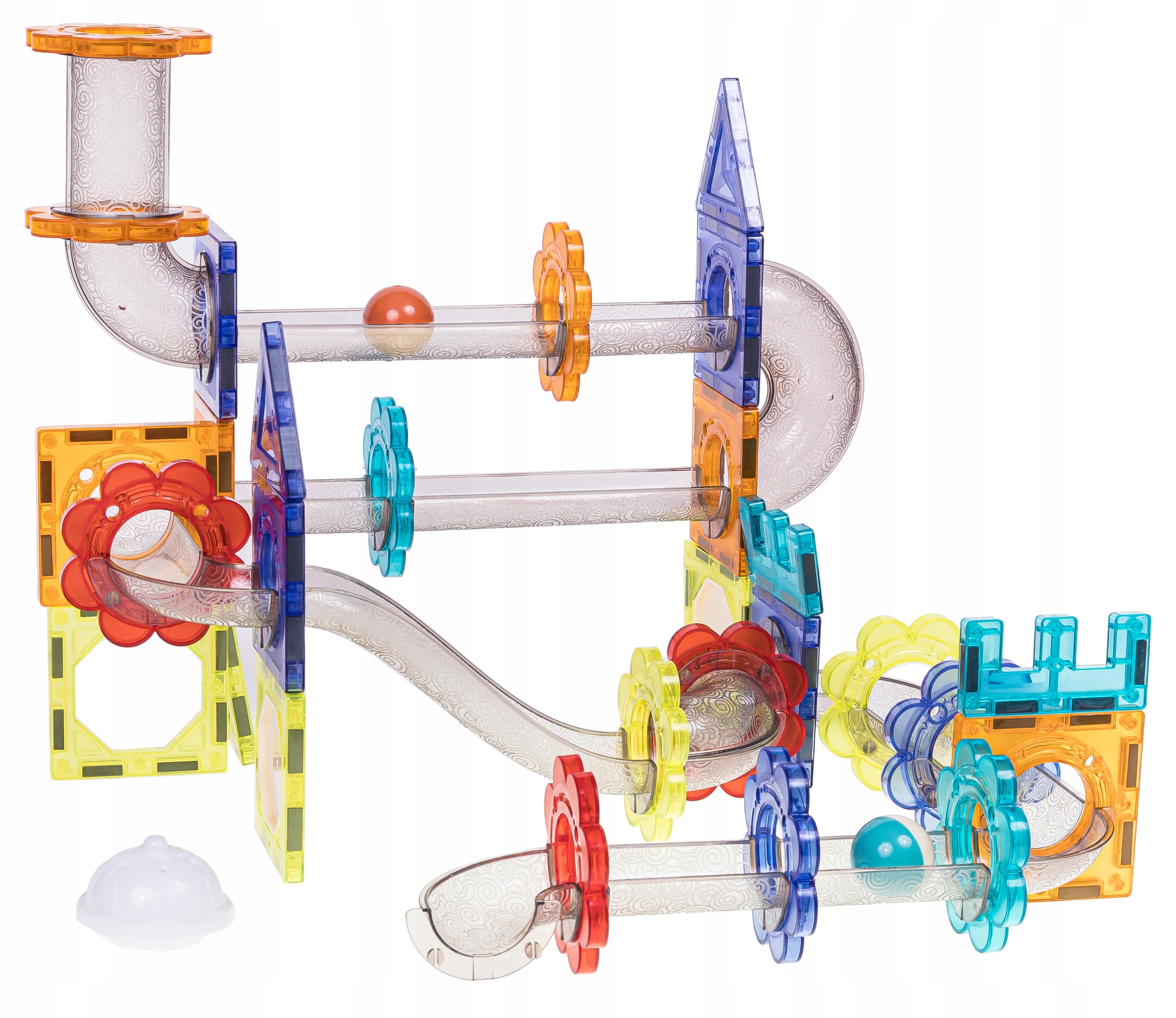 KLOCKI MAGNETYCZNE KONSTRUKCYJNE ŚWIECĄCY TOR 81el Rodzaj zestaw