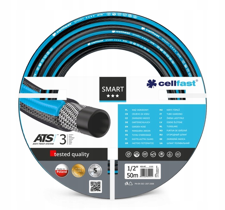 Cellfast Zahradní Hadice Smart Ats 1/2" 50 m