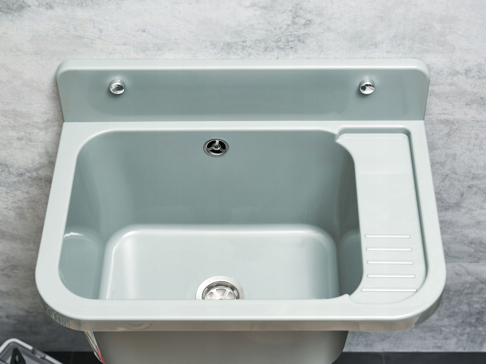 ZLEW GOSPODARCZY Komora Techniczna Roboczy Szary Pralnia Garaż Kotłownia Zawartość zestawu zlew