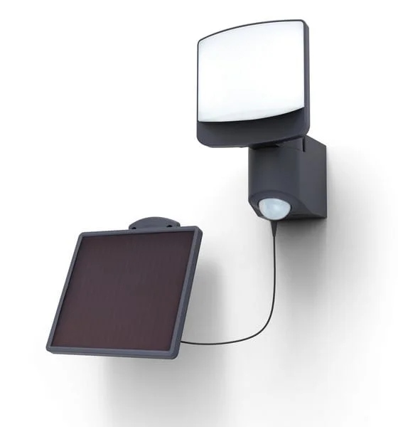 Fasádní Led lampa Solar s pohybovým senzorem IP54 Lutec Sunshine