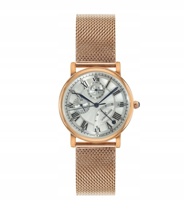 Dámské hodinky Jordan Kerr růžové zlato S8133L