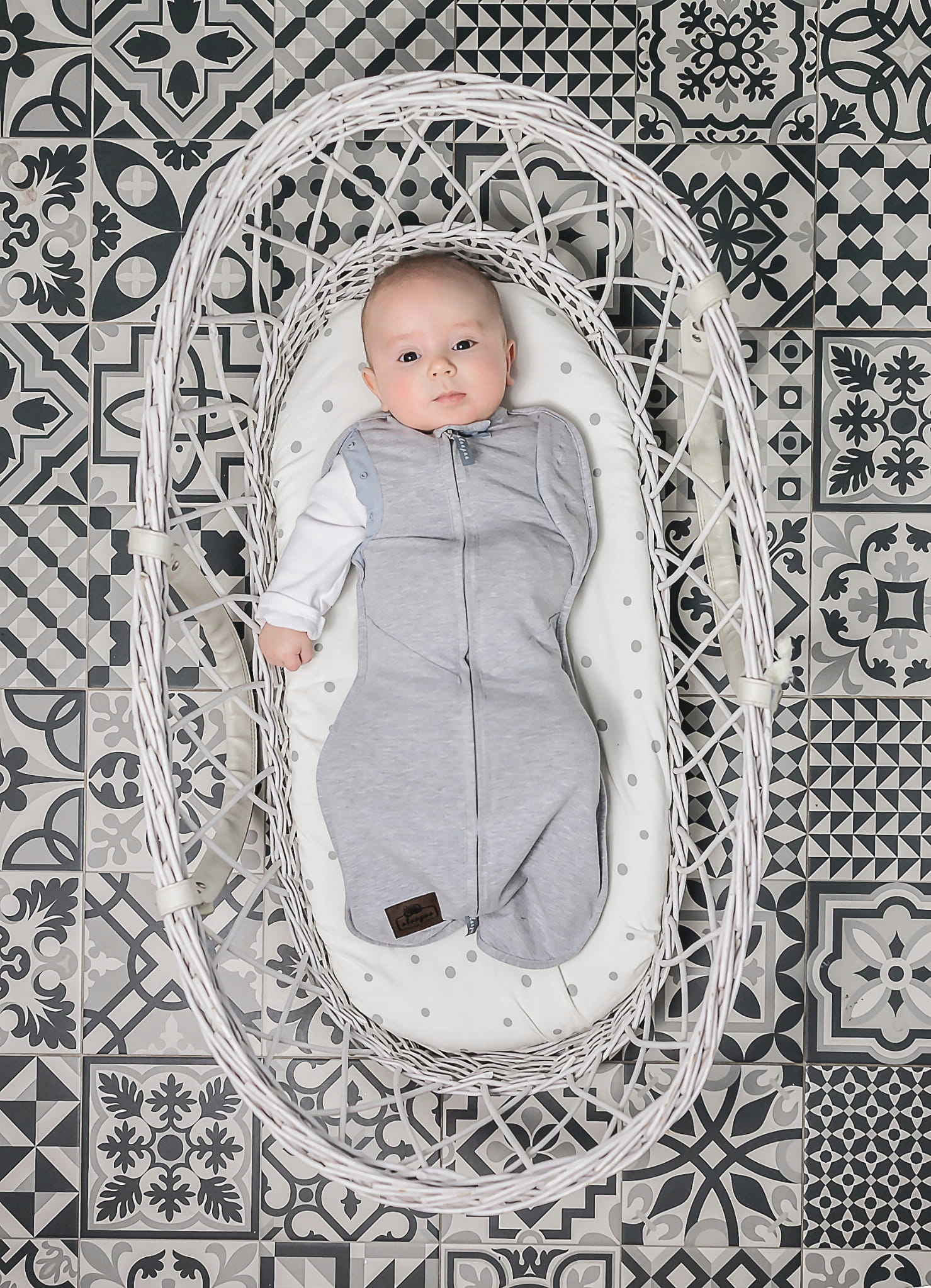 Otulacz dla niemowląt śpiworek Kokon + czapka Second step 6,5-9 kg Sleepee Marka Sleepee