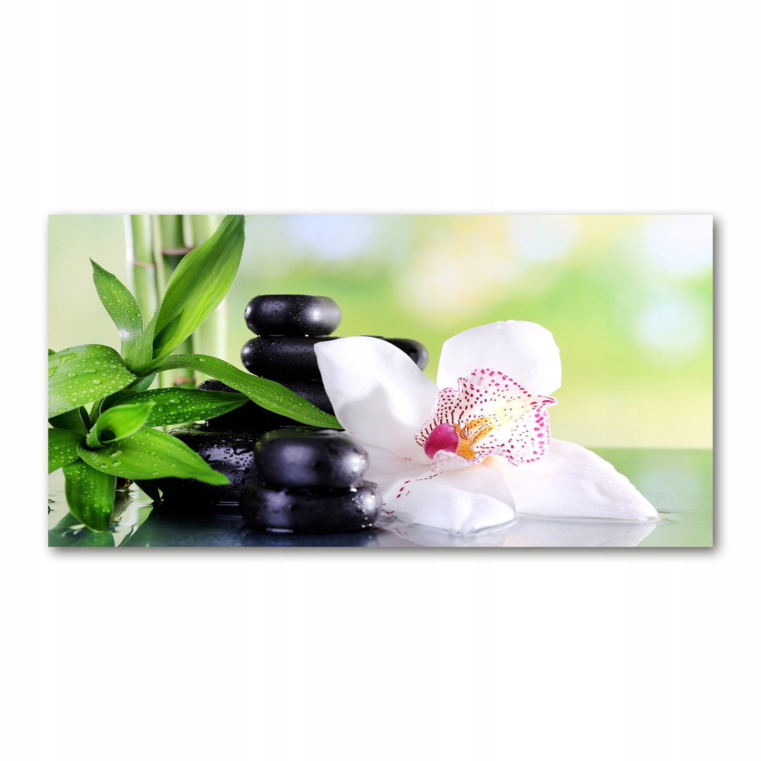 

Foto obraz duży akryl nowoczesny Orchidea 120X60cm