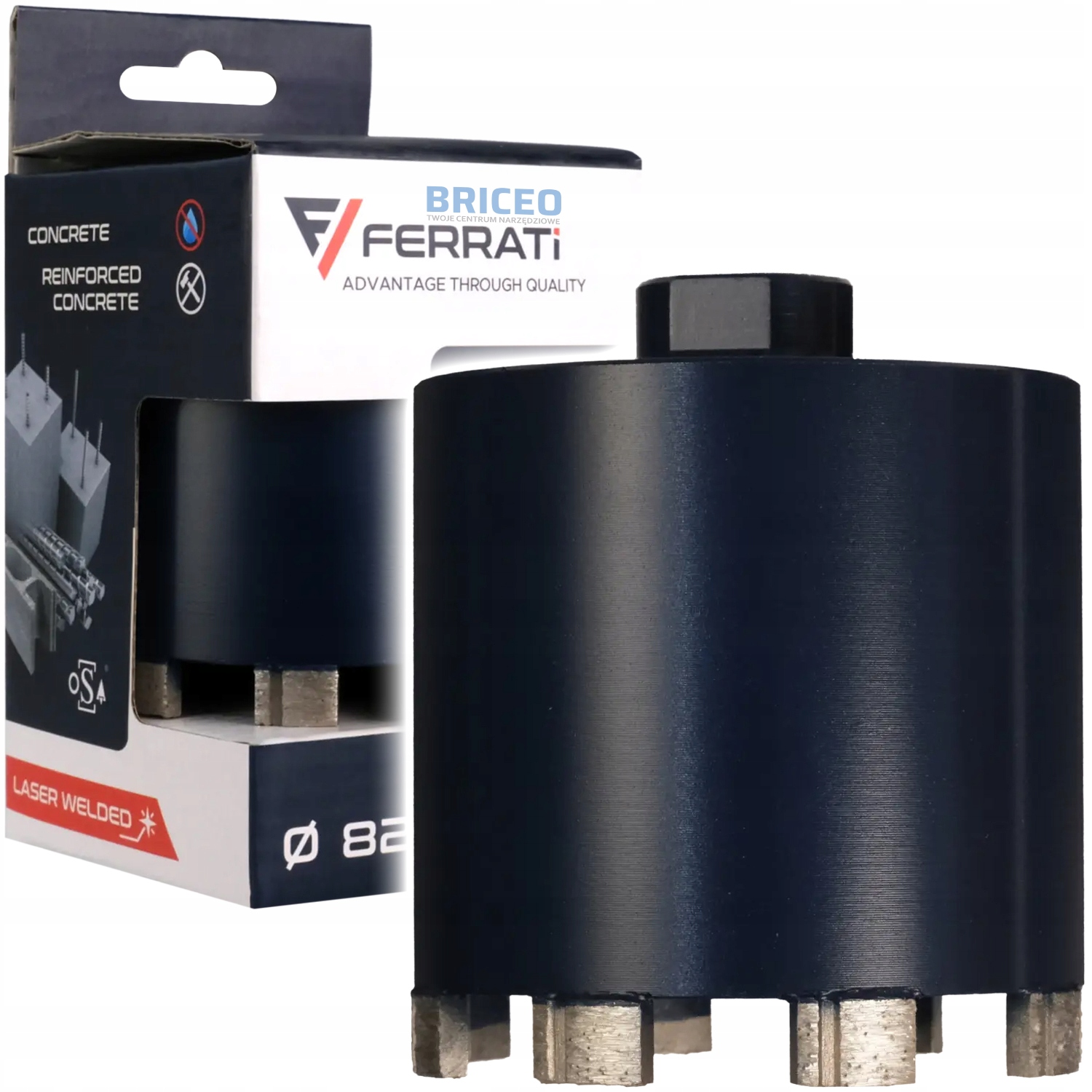 Wiertło diamentowe 82mm Sds F-s 82 Ferrati F40154