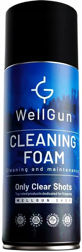 WellGun Foam Pianka piana czyszczenia lufy broni