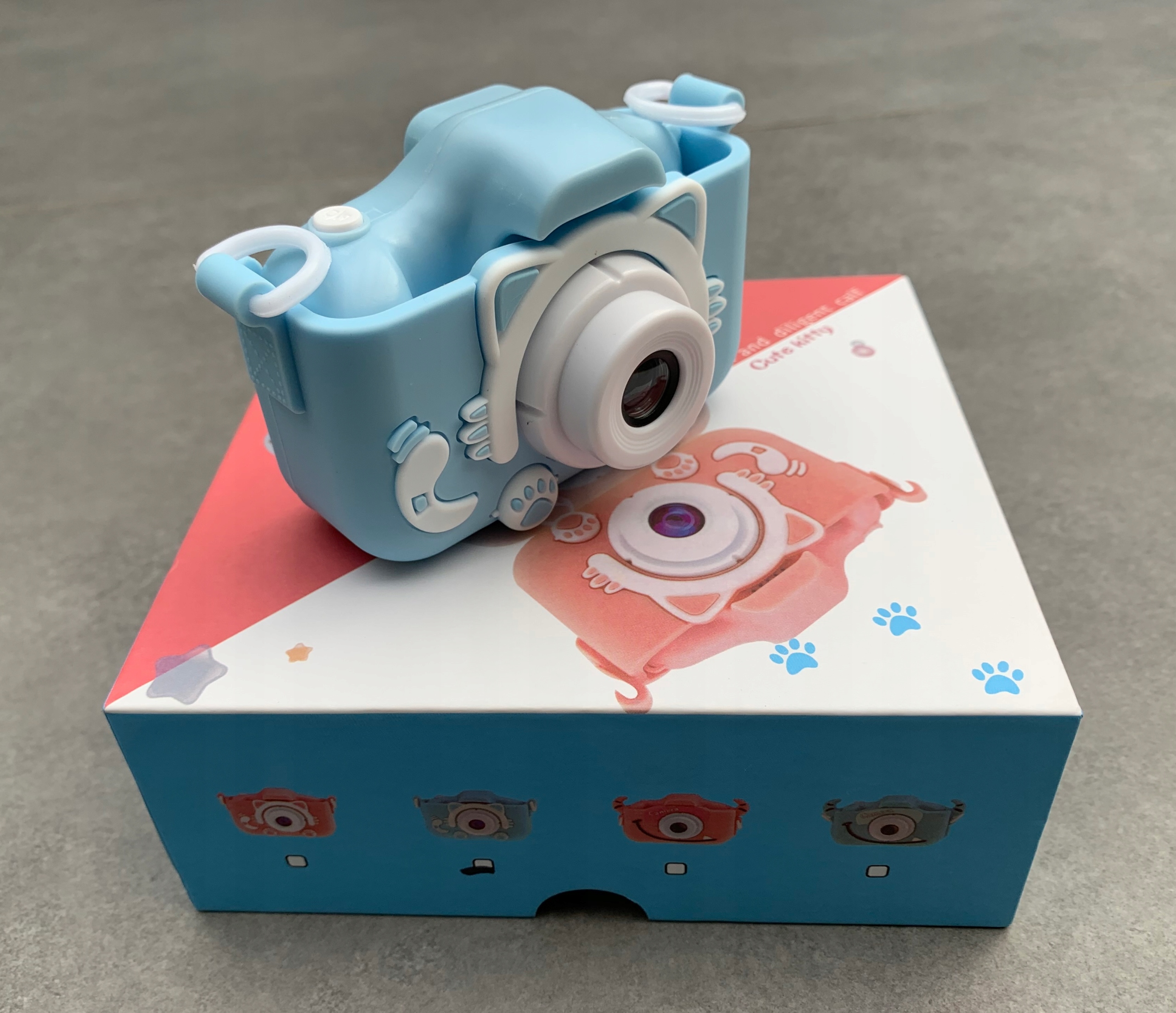 Aparat KOTEK dla dzieci kamera HD 5 gier, prezent! Marka Frahs