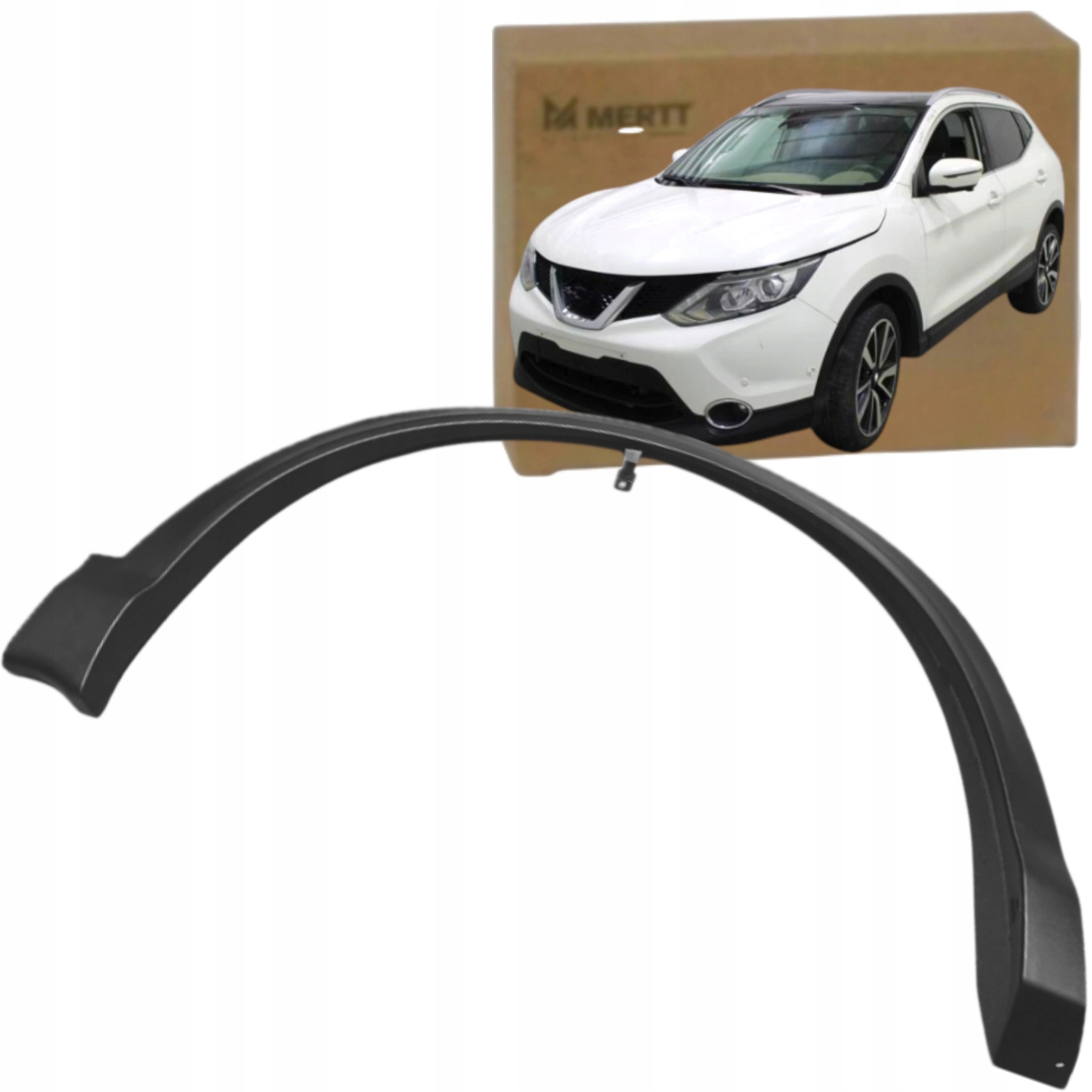 Nissan Qashqai 2014-2017 Lišta Lem Blatníka Pravá 638104EA0A